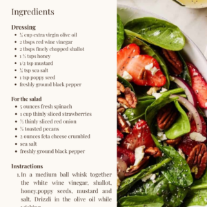 e book: healthy seasonal salad recipes