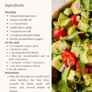 e book: healthy seasonal salad recipes