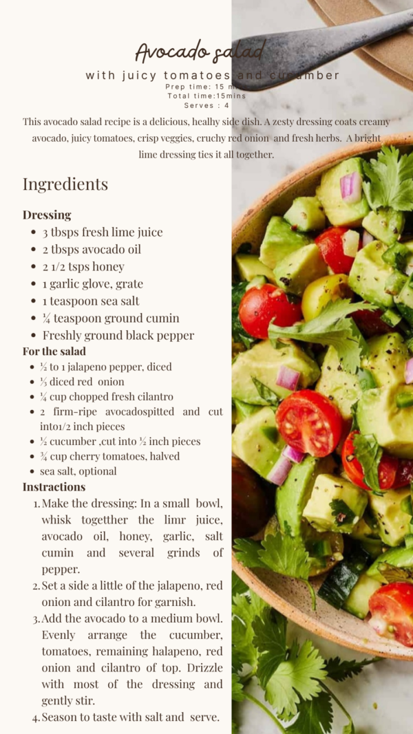 e book: healthy seasonal salad recipes